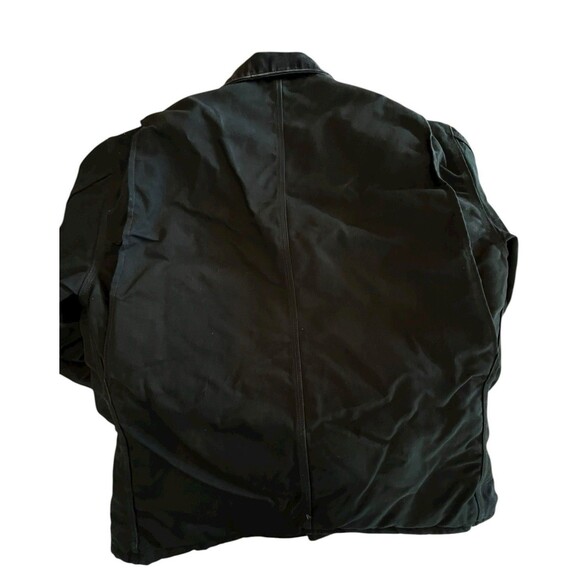 Carhartt Coat Duck Artic Quilt Lined Jacket SZ 46 R  X Large Black C03 BLK - Picture 3 of 11